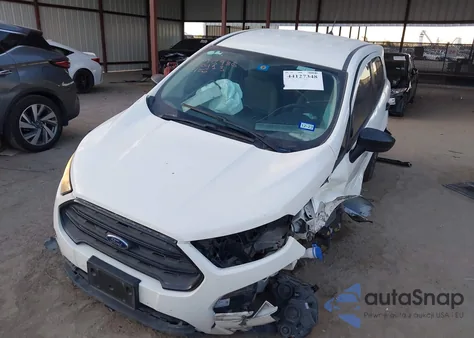 2018 Ford Ecosport S from USA, damaged, VIN MAJ3P1RE0JC222413
